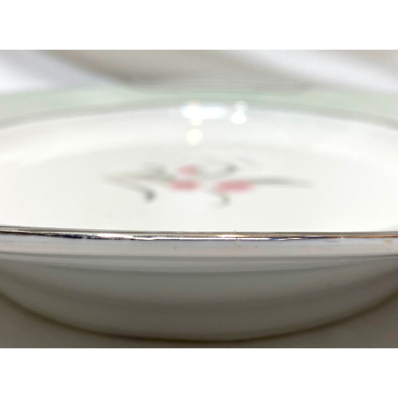Noritake Porcelain China Regina w/Platinum Large Platter 13.5"x10" - Picture 10 of 10